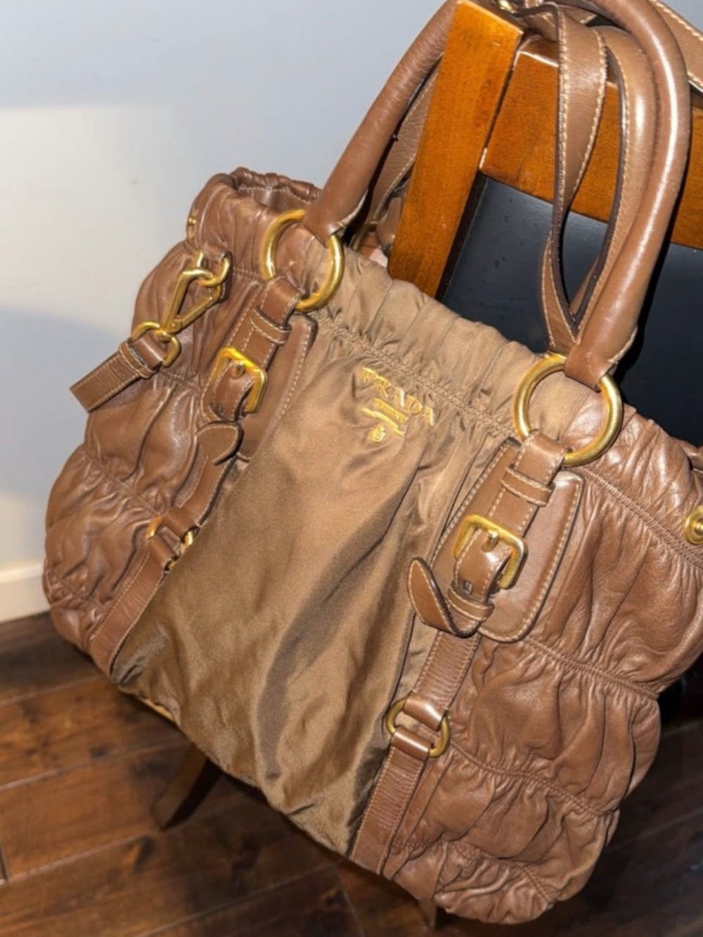 Prada Nappa Gaufre bag